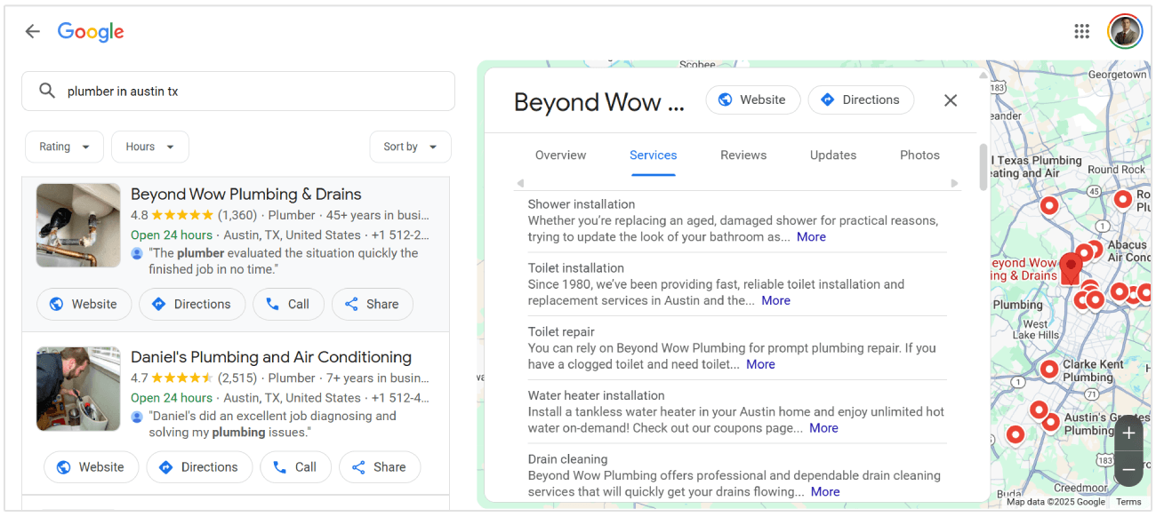 Beyond Wow plumbing services